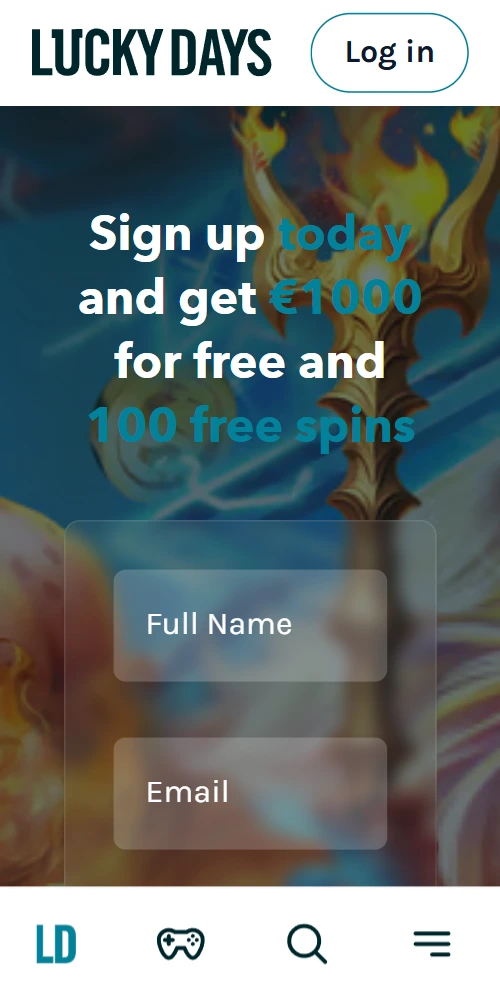LuckyDays Casino Mobile App